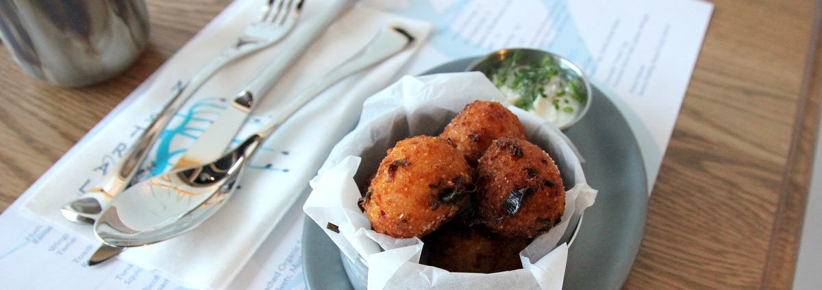 Mistral Restaurant King of Prussia Mall Hush Puppies